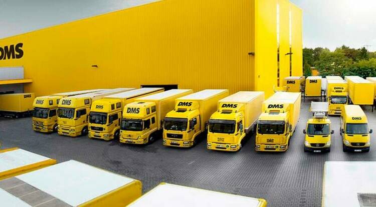 LKW im Umzugsunternehmen